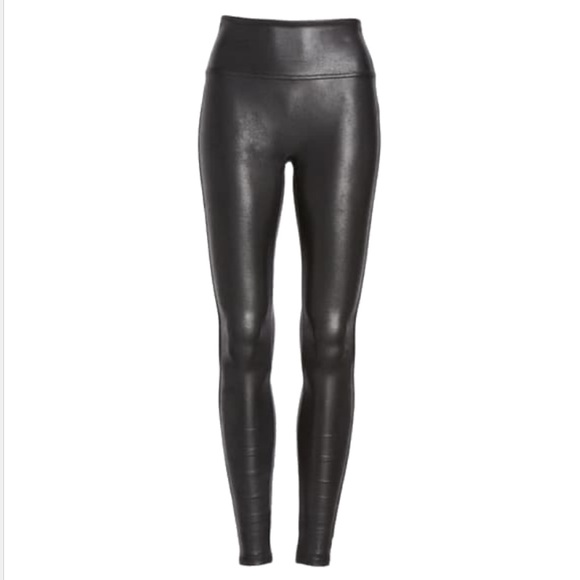 Spanx Faux Leather Leggings - Picture 3 of 11